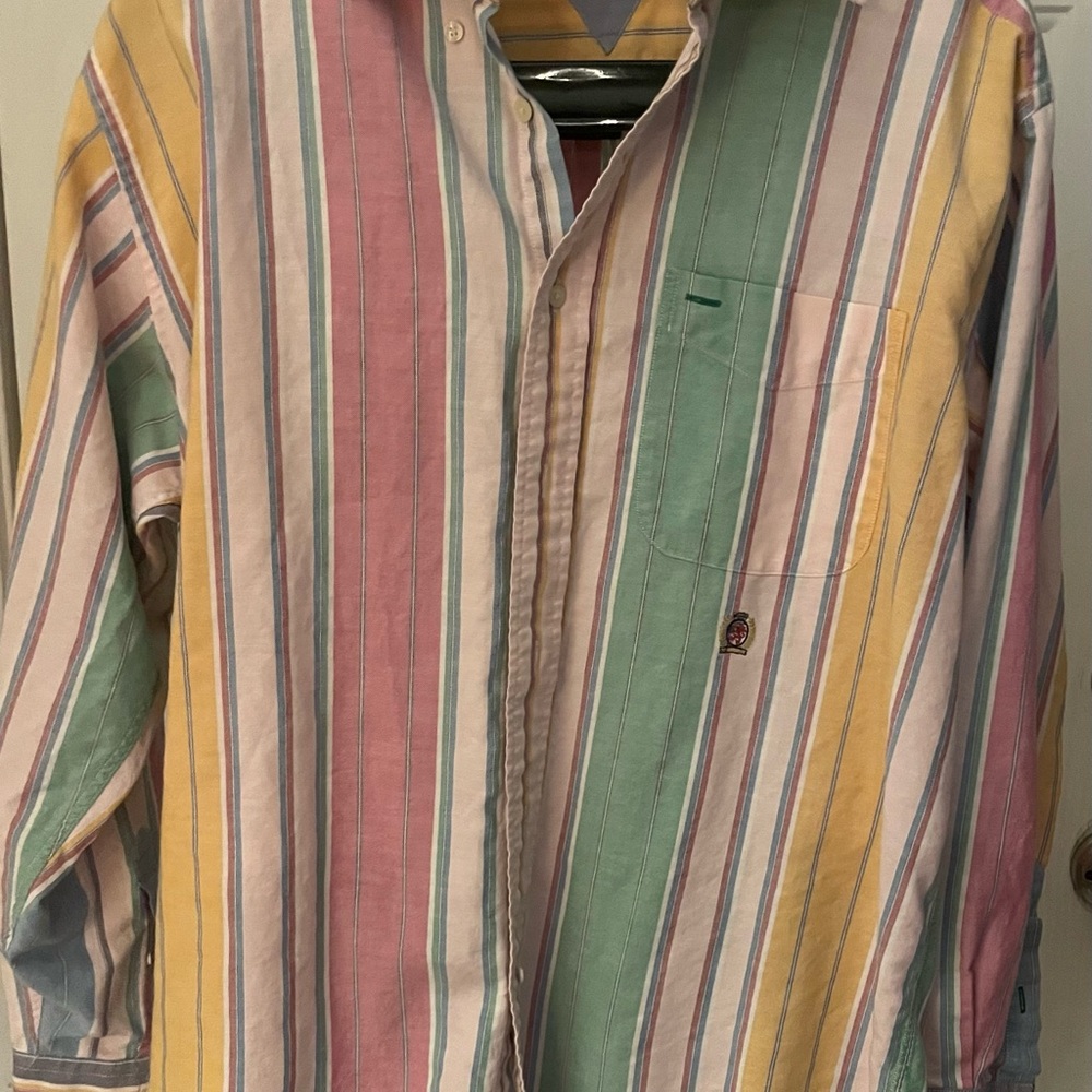 Hilfiger Men’s M Button Down Collar Shirt